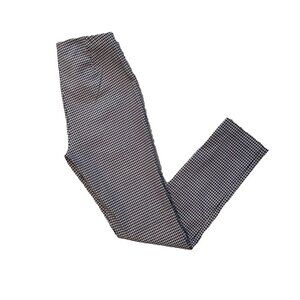 MICHAEL KORS womans's pant, size Medium, black & white hounds tooth, stretchy